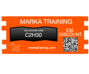 marka training affiliate code/coupon for distance learning course